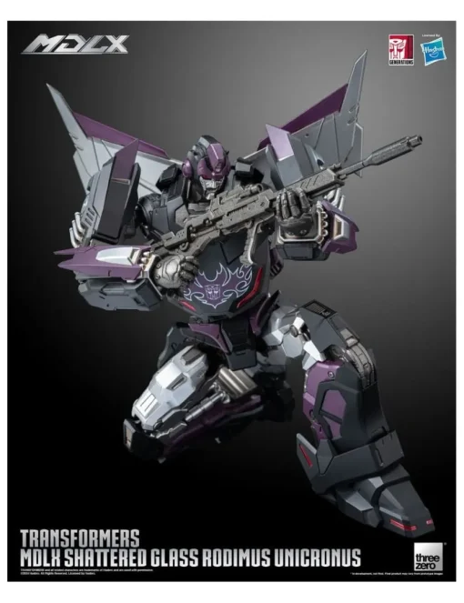 Threezero Transformers MDLX Articulated Figures Series Shattered Glass Rodimus Unicronus