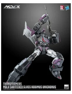 Threezero Transformers MDLX Articulated Figures Series Shattered Glass Rodimus Unicronus