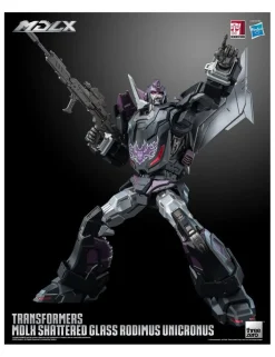 Threezero Transformers MDLX Articulated Figures Series Shattered Glass Rodimus Unicronus