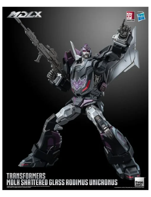 Threezero Transformers MDLX Articulated Figures Series Shattered Glass Rodimus Unicronus