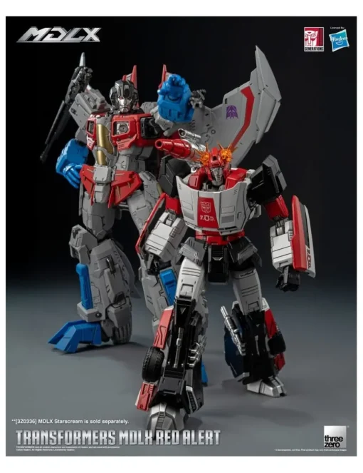 Threezero Transformers MDLX Articulated Figures Series Red Alert