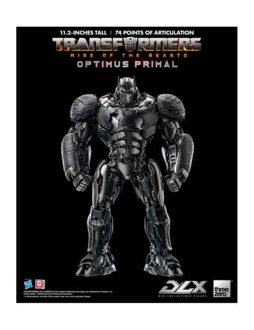 Threezero Transformers Rise of the Beasts DLX Scale Collectible Figure Series Optimus Primal
