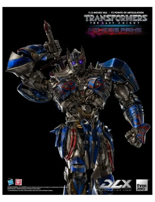 Threezero Transformers The Last Knight DLX Scale Collectible Figure Series Nemesis Prime