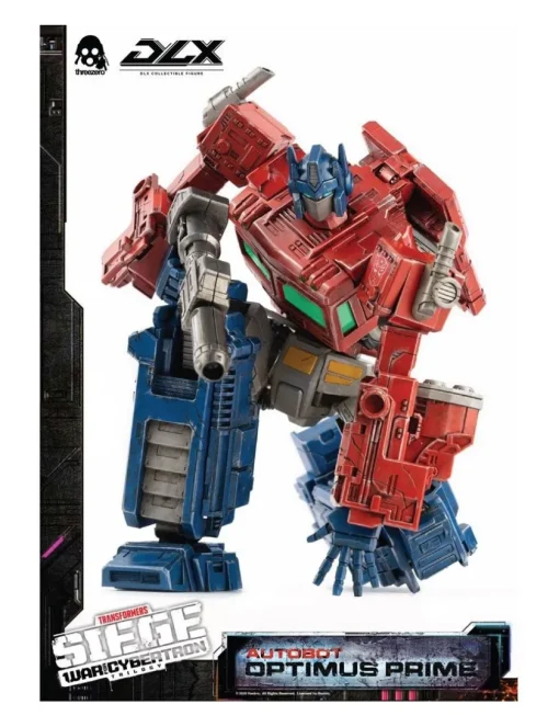 Threezero Transformers War For Cybertron Trilogy DLX Scale Collectible Figure Optimus Prime