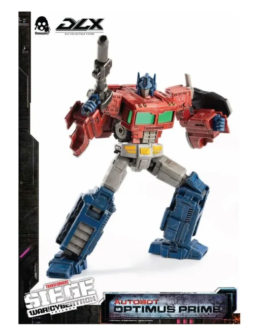 Threezero Transformers War For Cybertron Trilogy DLX Scale Collectible Figure Optimus Prime