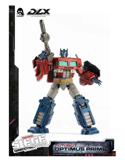 Threezero Transformers War For Cybertron Trilogy DLX Scale Collectible Figure Optimus Prime